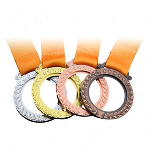 Medallas Personalizadas Económicas con Diseño Hueco y Cinta para Tenis de Mesa y Ceremonias - Product Image 5