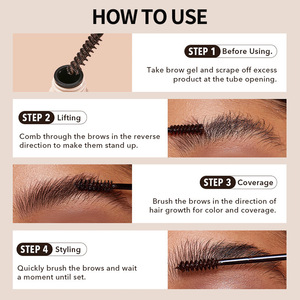 Crème Teintée <span class=keywords><strong>Sourcils</strong></span> Maquillage – Bestseller, <span class=keywords><strong>Teinture</strong></span> <span class=keywords><strong>Sourcils</strong></span> Multi-couleurs <span class=keywords><strong>pour</strong></span> Vente en Gros de Produits de Beauté - Product Image 4
