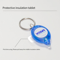 Porte-clés LED XTAR XPK avec logo promotionnel personnalisé, lampe torche LED EDC, mini lampe UV, porte-clés