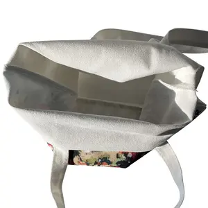 Sac en toile 100% coton blanc pour épicerie, imprimé personnalisé, Design uni, couleurs, sac pour épicerie