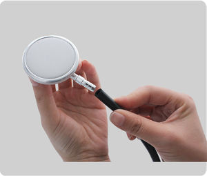 Профессиональный медицинский поставщик, стетоскоп из нержавеющей стали, долговечные медицинские принадлежности, диагностическое домашнее оборудование, руководство - Product Image 3