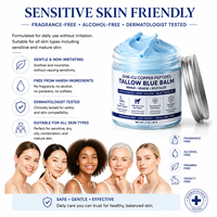 Hydratant naturel pour le visage et le corps, raffermissant, anti-âge, vitamine E, miel de Manuka, peptides de cuivre, GHK-Cu, suif de bœuf, baume bleu, blanchissant