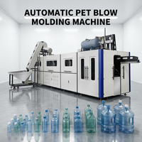 Machine automatique de soufflage de bouteilles en plastique, machine de précision pour la fabrication de boîtes en PET pour bocaux à large ouverture et conteneurs industriels