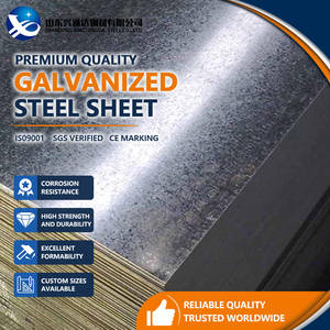 แผ่นเหล็กชุบสังกะสี Z275 G/sqm SS400 แบบมีรูพรุนขนาดเล็ก 0.18 มม. ทนทานต่อการกัดกร่อนได้ดีเยี่ยม - Product Image 1