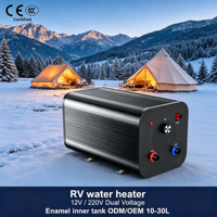 Chauffe-eau marin 24V 12V DC avec réservoir de stockage 10L 15L 20L 30L, émaillé, mural, pour bateau, camping-car, douche