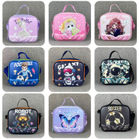 Sac à dos scolaire à roulettes KIDPLACE 2026 en polyester avec fermeture éclair, 16 pouces, ensemble 5 pièces : sac à déjeuner, trousse à crayons, sac à roulettes