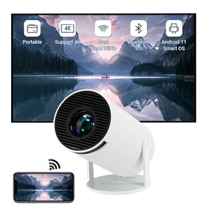 Proyector HY300 Pro, Nuevo, Pequeño, de 2.69 Pulgadas, Lindo, para Cine en Casa, WiFi 5G, Sistema Inteligente Android 11, Mini HD Nativo de 720P - Product Image 1