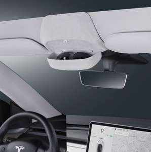 Supporto per occhiali con visiera parasole per Auto Clip per occhiali da sole Clip portatile accessori per interni Auto Tesla Model Y <span class=keywords><strong>3</strong></span> - Product Image 4