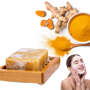 Hochwertige natürliche Kurkuma White ning Seife Großhandel Kurkuma Aufhellung seife Private Label Kurkuma Koji säure Seife - Product Image 1
