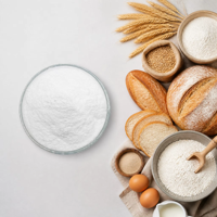 Chlorhydrate de thiamine, vitamine B1, qualité USP FCC, poudre de qualité alimentaire, CAS 67-03-8, additif alimentaire pour supplément nutritionnel, fournisseur.