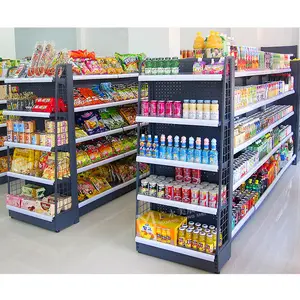 Meicheng Retail Shelf Display Supermarket Standing Shelf For Retail Store