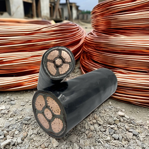 Câble YUANHUI norme nationale YJV <span class=keywords><strong>fil</strong></span> <span class=keywords><strong>triphasé</strong></span> industriel 3/4/5 noyau 50/70/95/120/150/240/300 noyau de cuivre torsadé carré - Product Image 4