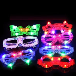 Occhiali Luminosi Fluorescenti all'Ingrosso, Occhiali con Bastoncini Luminosi per Feste, Occhiali Lampeggianti per Feste, Articoli per Feste - Product Image 1