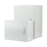 Boîtier de distribution électrique mural en métal IP54 pour la protection des composants de câblage, installation de projets électriques intérieurs