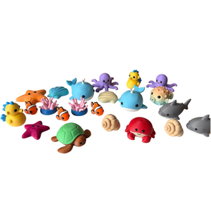 Figurines d'animaux imprimées en 3D, jouet de collection pour enfants, modèle d'animal mignon pour la maison, le bureau, cadeau créatif amusant - Product Image 1