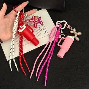 สำหรับอุปกรณ์เสริมแก้วน้ำแบบเชือกถักซีรีส์มิว รุ่นขายดี พวงกุญแจห้อยกระเป๋าระดับไฮเอนด์ รุ่น A-3454 - Product Image 3
