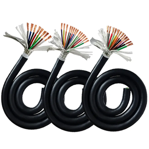 Câble blindé à paire torsadée TRVVPS 8 résistant à la flexion en polyuréthane à 10 noyaux résistant à la corrosion câble de chaîne à traînée flexible élevée - Product Image 1