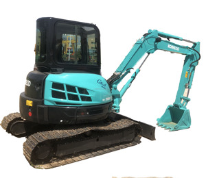 Excavatrice d'occasion Kobelco SK55SR modèle 2023, 5,5 tonnes de poids opérationnel, bonnes performances, prix bas, hydraulique, Chine - Vente chaude - Product Image 1