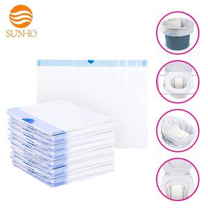 Taşınabilir tek kullanımlık paket Commode gömlekleri süper emici pedler pedleri ile evrensel uyum başucu Commode gömlekleri - Product Image 4