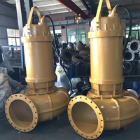 Pompe submersible en fonte WQ pour eaux usées, anti-colmatage, haute pression, haute pression de refoulement, pompe de déshydratation OEM pour travaux municipaux et agricoles
