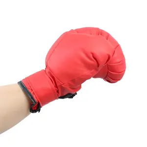 Kids Adult Kickboxing Bagwork Mma Gloves Everlast Boxing Gloves PU Leather Professional Workout Gloves Women Punching Bag Mitts