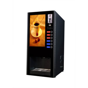 Distributeur automatique de café instantané à pièces 3 chaudes 3 froides Machine à café distributeur automatique de café - Product Image 1