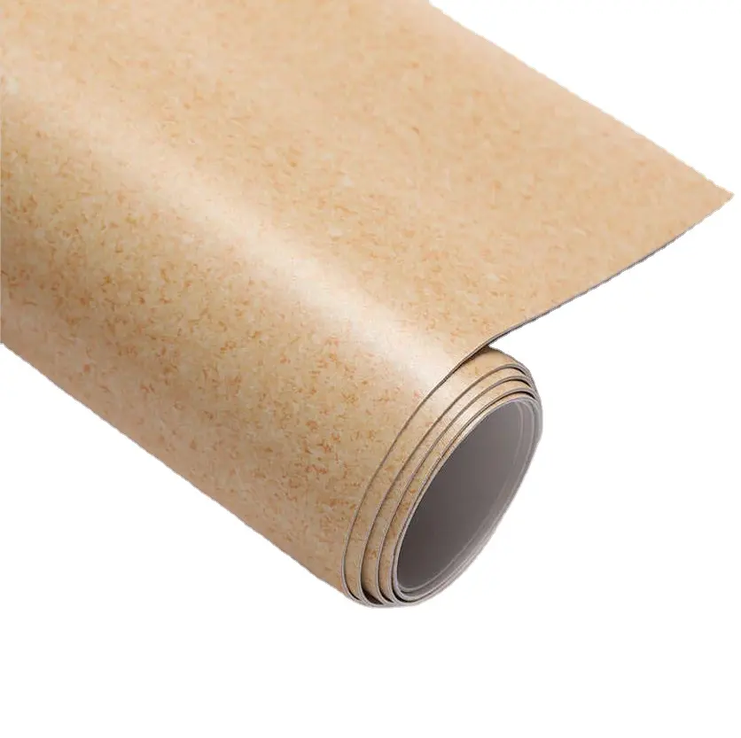 Hot Sale Commercial 2Mm Hard Back Foam Back Hout Design Pvc Vinyl Vloerrol Tapijt Vloer Pvc Vinyl Geweven Vinyl Tapijt