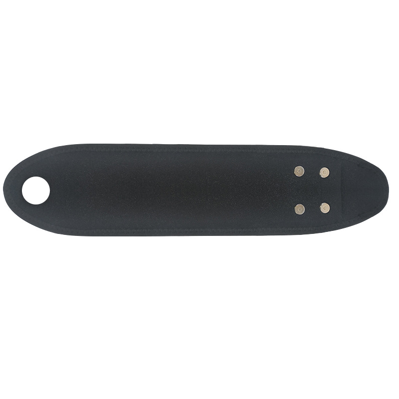 Negro-Pulsera perforada