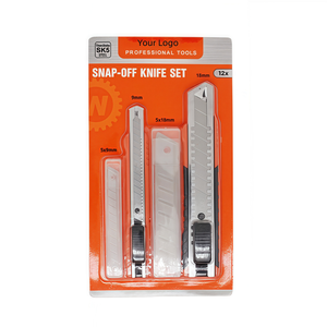 Juego de Cuchillos Profesionales con Mecanismo de Deslizamiento Rápido Diseñado para Líneas de Herramientas de Marca y Embalaje Minorista de Ferretería - Product Image 1