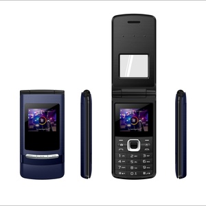 Keypad <b>Basic</b> <b>Mobile</b> <b>Phone</b> 1.77 Inch Fashion Cheap Flip Cell <b>Phones</b> with Daul SIM Card - Product Image 1