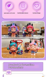 Creative 3D Electroplating Devil Sleeping Girl <strong>Plastic</strong> Keychain Cute Cartoon Colorful <strong>Doll</strong> Couple Bag Pendant <strong>Small</strong> Gift Model - Product Image 6