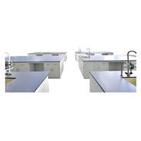 Tables de travail de laboratoire Banc de laboratoire avec évier Banc mural de laboratoire Mobilier d'hôpital