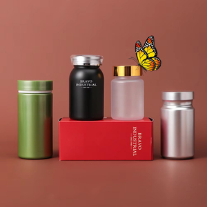 Bottiglie Personalizzate da 100ml 150ml 200ml 250ml in PET Opaco per Integratori Sanitari, Flaconi Vuoti per Medicine, Pillole, Capsule, Vitamine con Scatola - Product Image 4