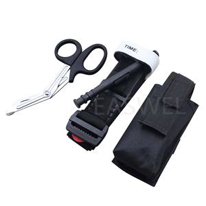 Général Garrot à une main Application Premiers soins + Ciseaux traumatiques + Pochette d'urgence Set - Product Image 4