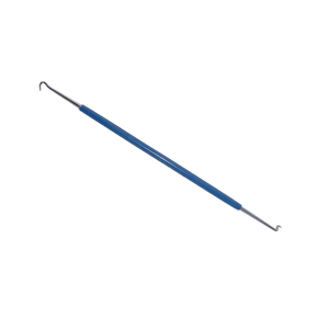 SUNTOOLS/STIPL Scie à frettes en acier inoxydable bleu 300 mm avec poignée blanche Modèle 570B Crochet à ressort Outil de fabrication de bijoux à pousser/tirer - Product Image 1