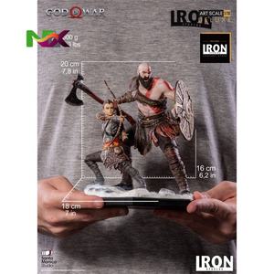Figura de Acción de Iron Studios, Dios de la Guerra, Kratos y Atreus, Escala 1/<span class=keywords><strong>10</strong></span>, Modelo de Estatua, Regalo - Product Image 3