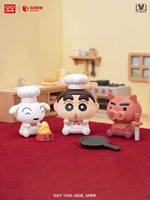 Lot de 12 boîtes en gros – Série ALL for PLAY Crayon Shin-chan « Cozy Home Buddies » – Mini Mochi – Boîte mystère de collection