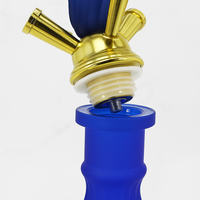 Set de Narguile Moderno de Hierro y Vidrio con 1 Manguera, Narguiles Múltiples, Shisha para Lounge, Bar, Fiesta, Hogar, Club, Fábrica, OEM, Venta al por Mayor, Dubái