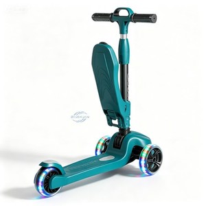 สกู๊ตเตอร์ไฟ LED 3 ล้อ หลากสี ของเล่นกลางแจ้งสำหรับเด็ก - Product Image 2