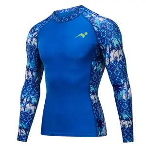 कस्टम मेड जल्दबाज गार्ड उच्च गुणवत्ता BJJ एमएमए पुरुषों Rashguard