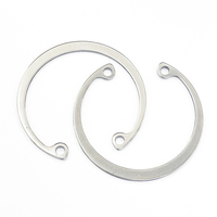 Stainless Steel C-Type Circlip, Internal Retaining Ring for Hole, Industrial Fastener