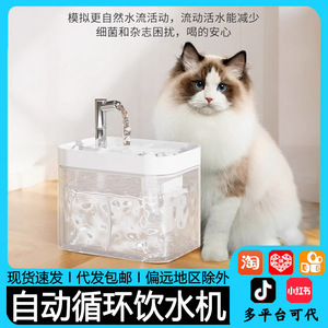 Bebedero Automático para Mascotas, Dispensador de Agua Silencioso para Perros y Gatos, Diseño Simple de Plástico - Product Image 5