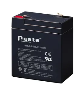 Vrla lead acid battery 6V 6.8Ah gel battery for electric kids car/solar power