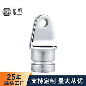 Accesorio de toldo marino con tapa deslizante de 22 mm y 25 mm, deslizador superior de acero inoxidable para yate, lancha rápida, parasol. - Product Image 3