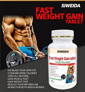 Comprimés Prise Poids Naturel Supplément <span class=keywords><strong>Musculation</strong></span> Ginseng Appétit Bodybuilding Hommes Femmes Weight Plus - Product Image 3