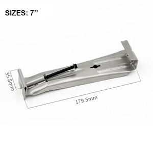 Snelle Schroeven 7 "K-Stijl Verborgen Goothangers Met Schroef & Clip - Product Image 2