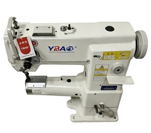 Machine à coudre industrielle YBAO Modèle 341 à point noué, plate, programmable, à grande vitesse, à une aiguille, automatique et composée - Product Image 2