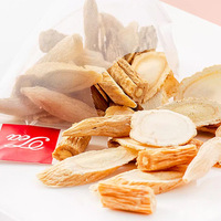 Té de Cuatro Tesoros con Ginseng Americano y Codonopsis, 100g/20 Bolsitas, Mezcla Herbal Natural de Raíz de Astrágalo y Ophiopogon