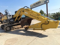 Excavadora de Cadenas Usada de Alta Calidad, Sumitomo SH200-5, 20 Toneladas, Excavadora Hidráulica con Motor, Bomba y Cucharón de 0.8m de Capacidad, en Venta