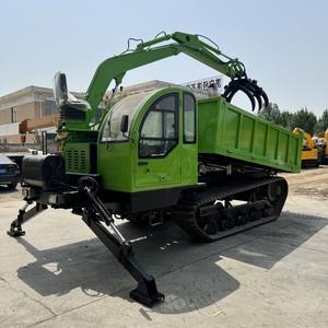 Mini dumper européen et américain EURO 5 auto-chargement petit dumper sur chenilles 800kg 700kg 500kg pour un usage domestique - Product Image 3